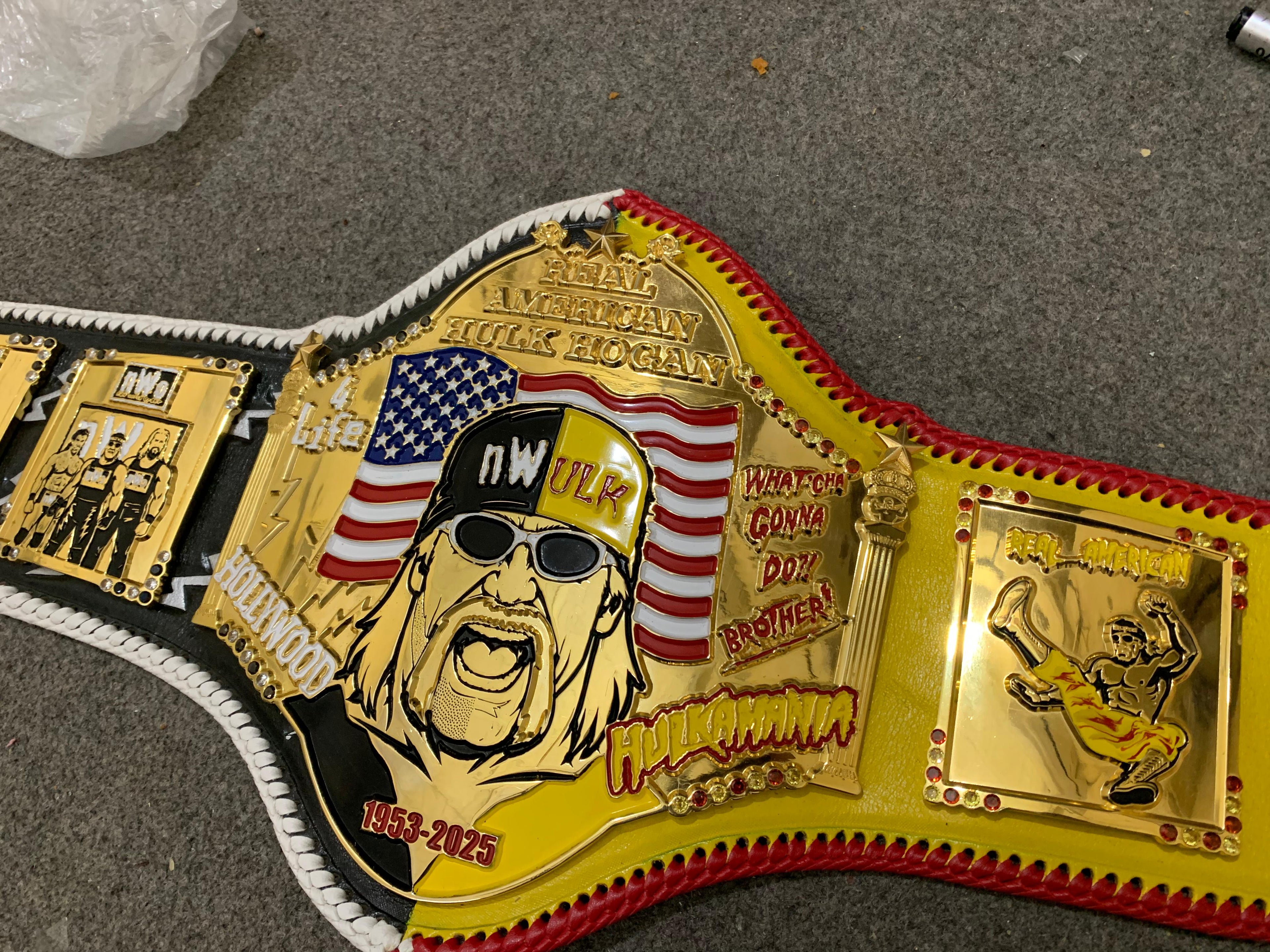 Hulk Hogan Tribute Championship Belt