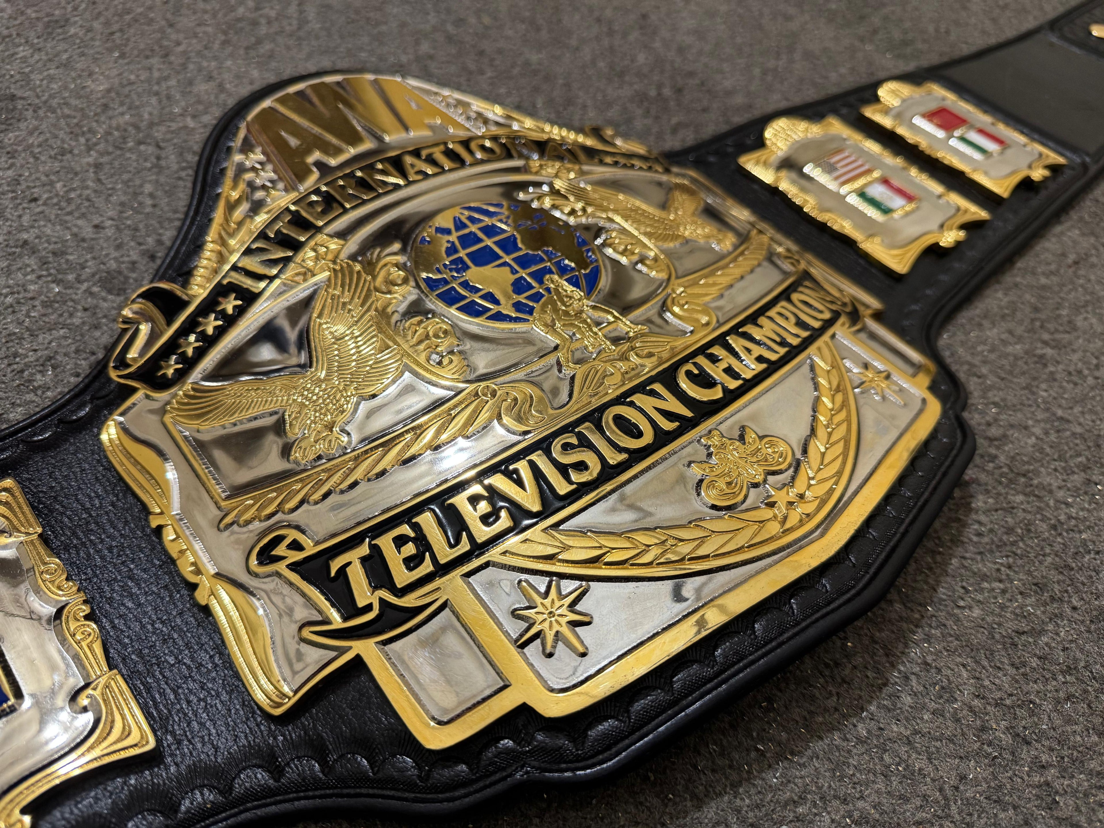AWA TV Championship Belt HD