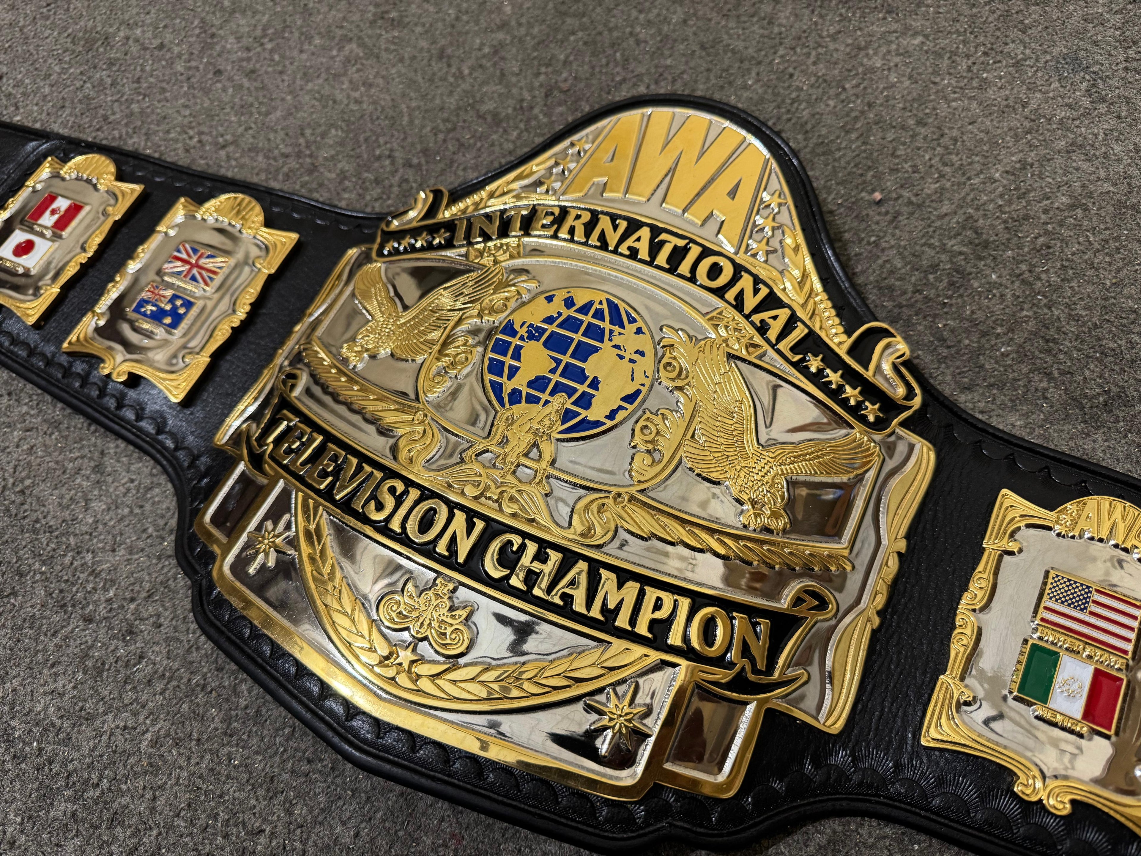 AWA TV Championship Belt HD