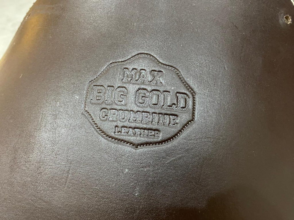 WWE Big Gold Shoprine Leather Send out Strap