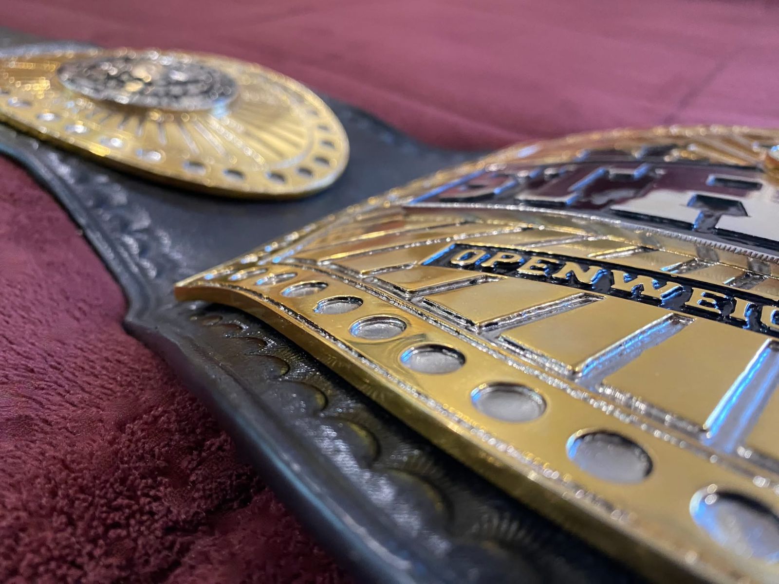 njpw strong open weight Championship belt